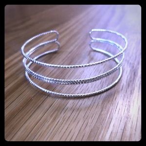 Lauren Conrad Silver Twisted Bracelet